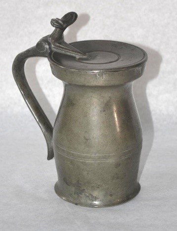 Pewter Pitcher 2 Quart